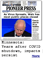 In 2020, Gov. Tim Walz issued Minnesota's initial COVID-19 shelter in place order, telling Minnesotans to stay at home for two weeks. This followed Walz's initial school closure issued on March 15th, the closure of dine-in service at restaurants on March 16, and Minnesota's first known COVID-19 related death on March 19th. Placing COVID patients in nursing homes resulted in 80% of the deaths coming from that decision.